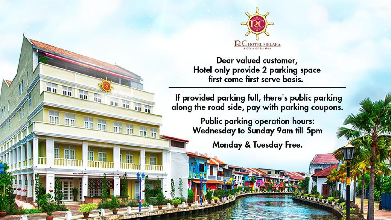 Rc Hotel Melaka Extérieur photo